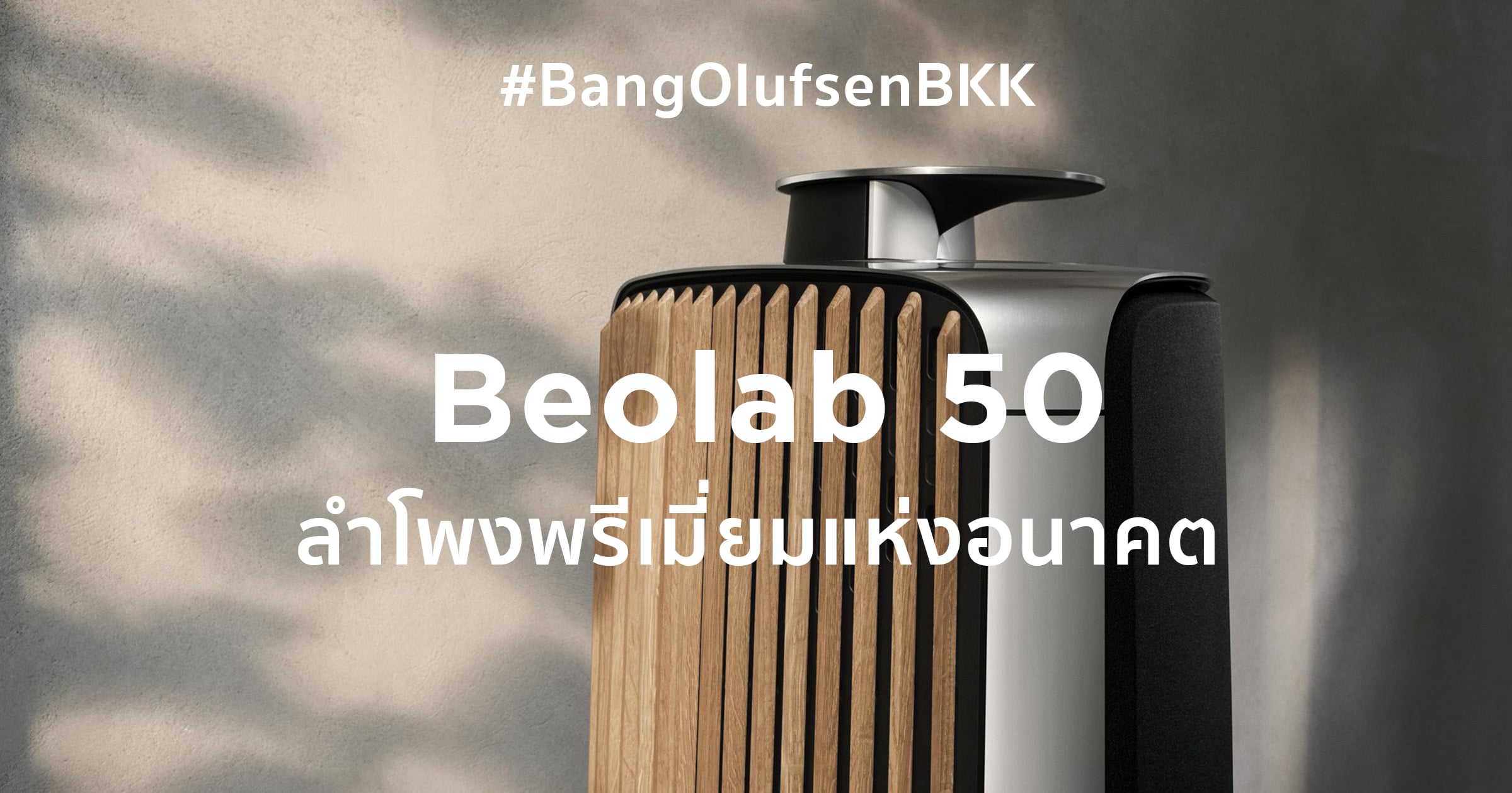 B&O BeoLab 50 Silver