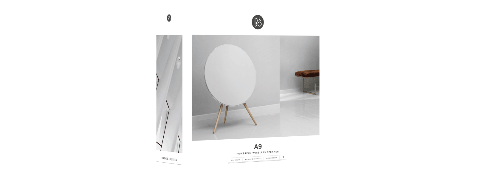 B&O ลำโพง BeoPlay A9 White Box