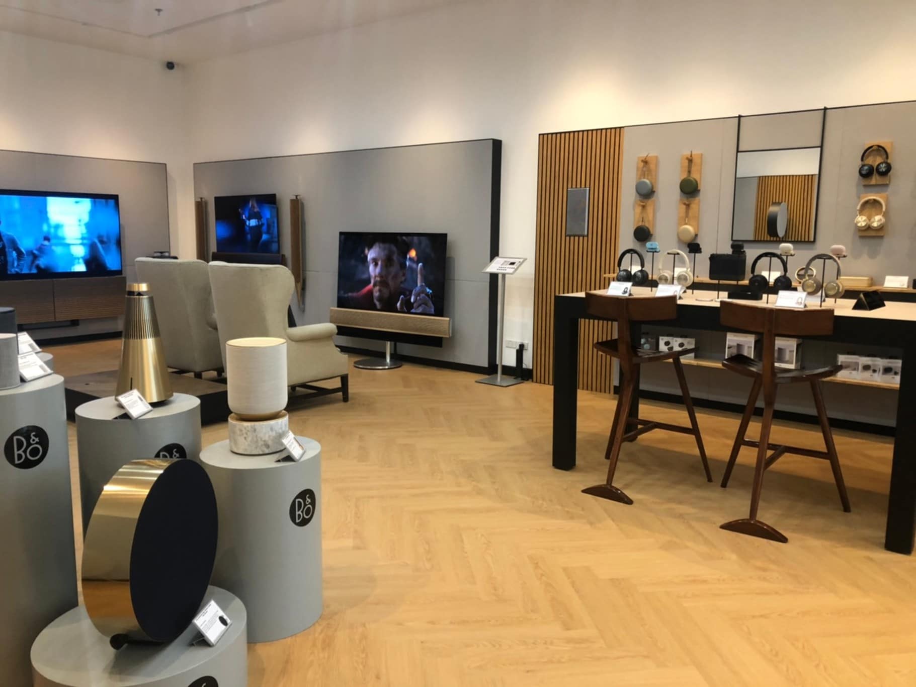 B&O Paragon showroom พารากอน กรุงเทพ