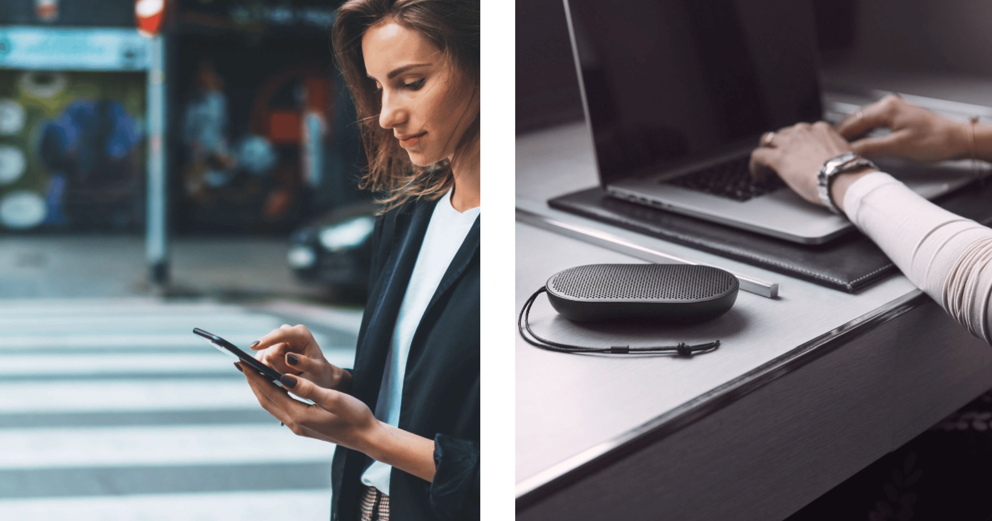 B&O ลำโพง Beoplay P2 Black