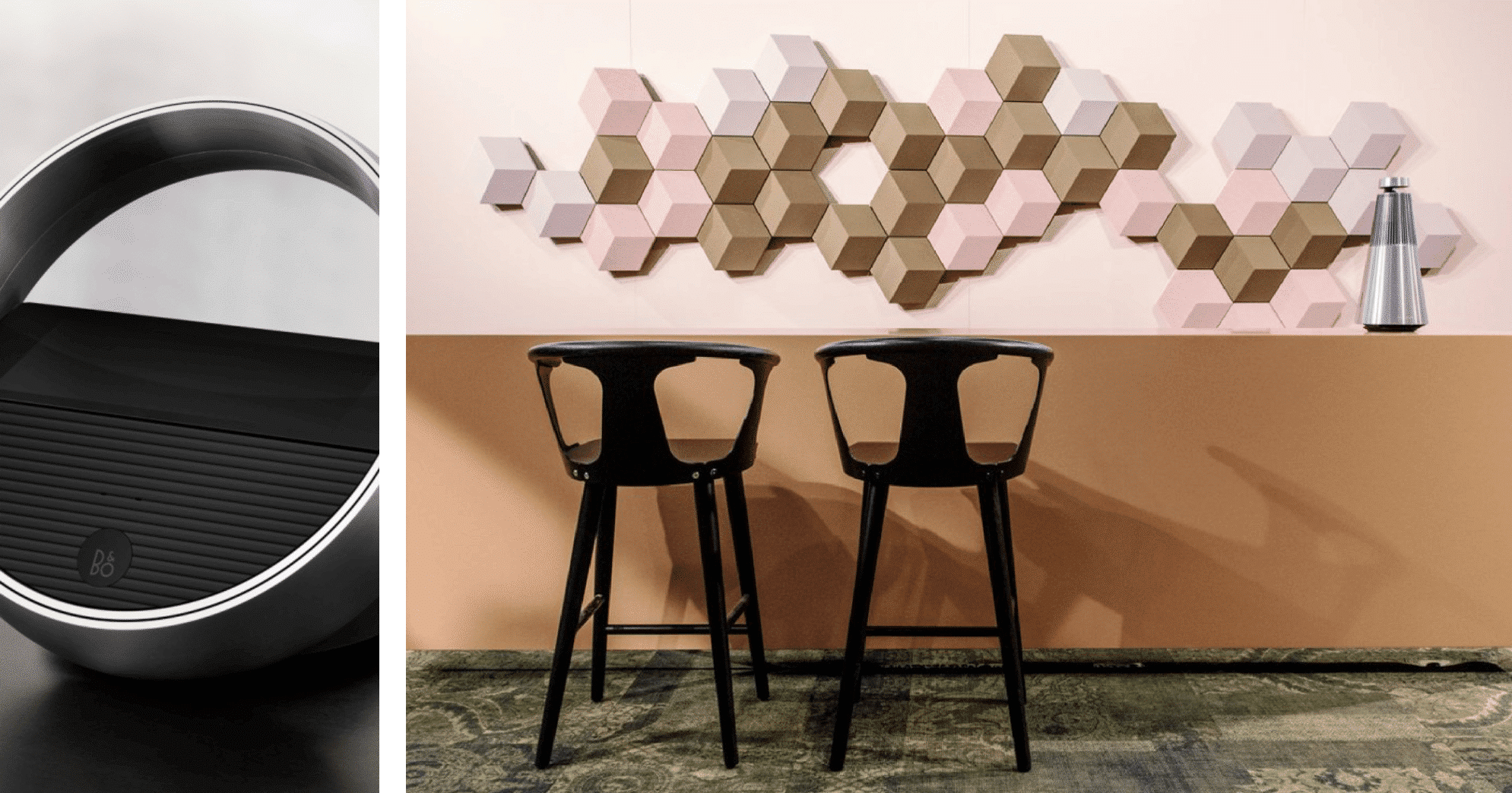 B&O ลำโพง beosound shape + Beosound 2