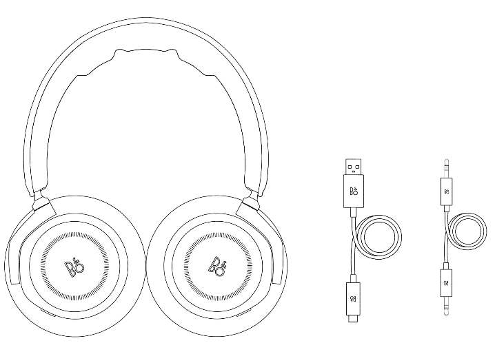 B&O หูฟัง Beoplay HX