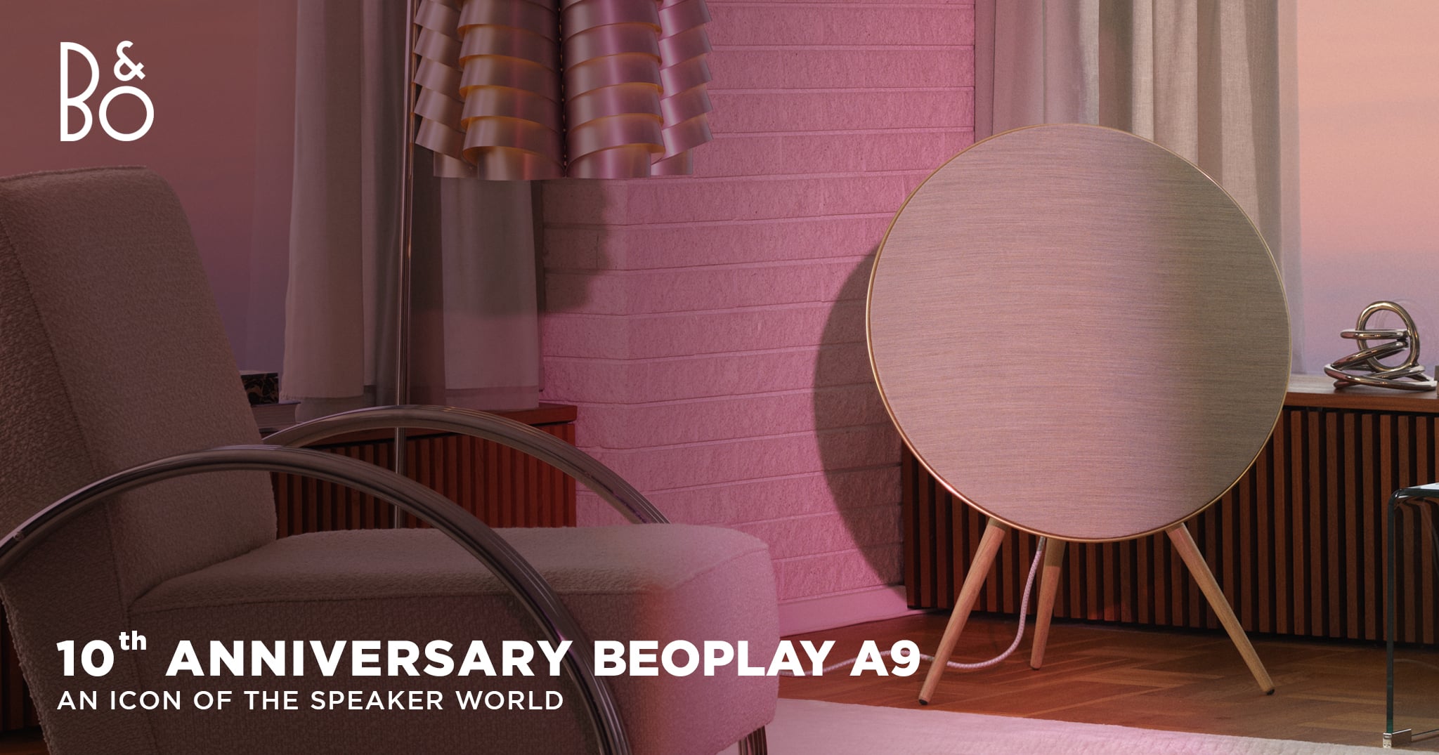 B&O BLP Beoplay A9 Gold News Cover