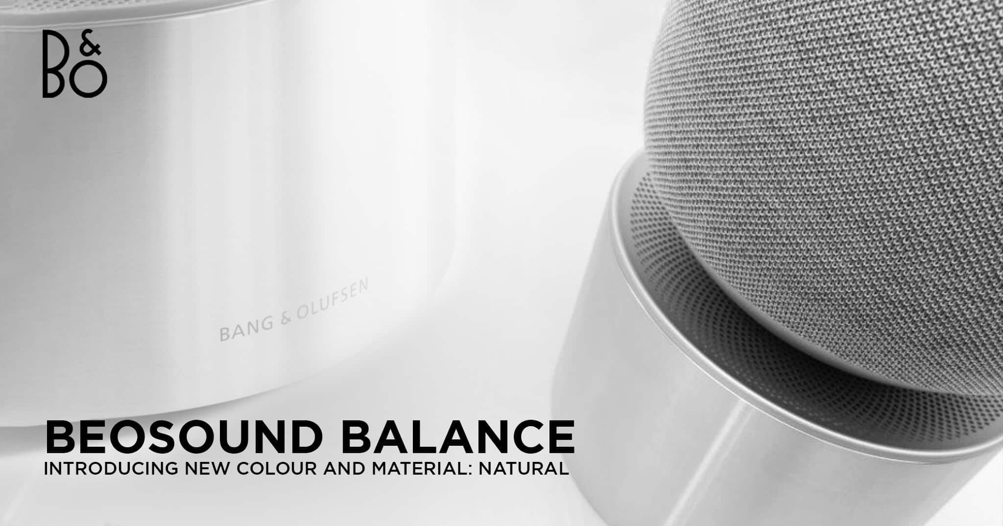 B&O BLP Beosound Balance Natural News Cover