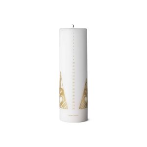 GJ Home Calendar Candle Gold