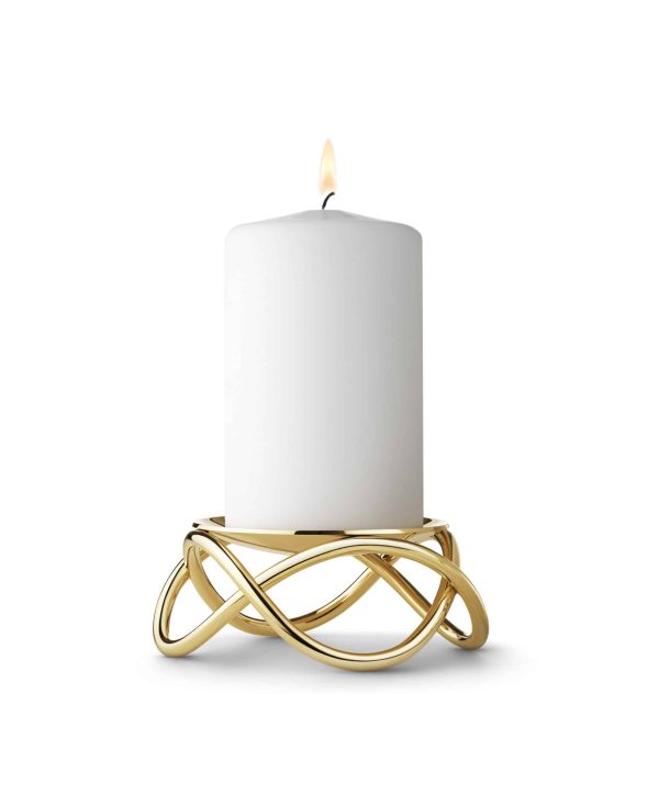 GJ Home Glow Candleholder Gold