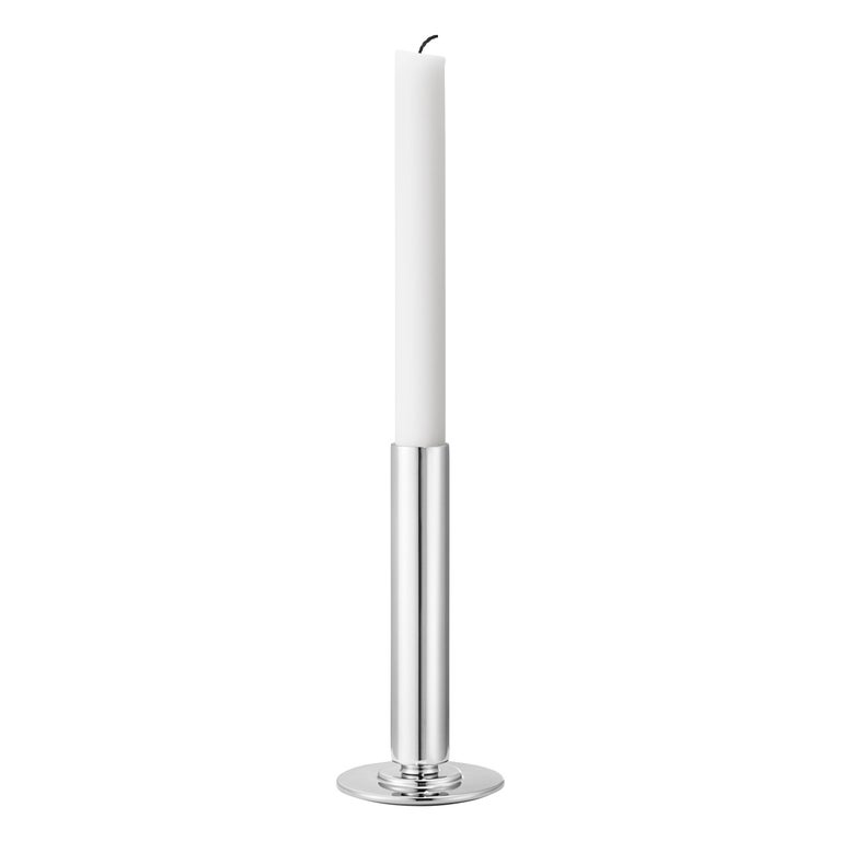 Georg Jensen - Manhattan Candleholder, Large Stainless