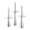 Georg Jensen - Alfredo Candleholder Set Stainless Steel 3 Pcs