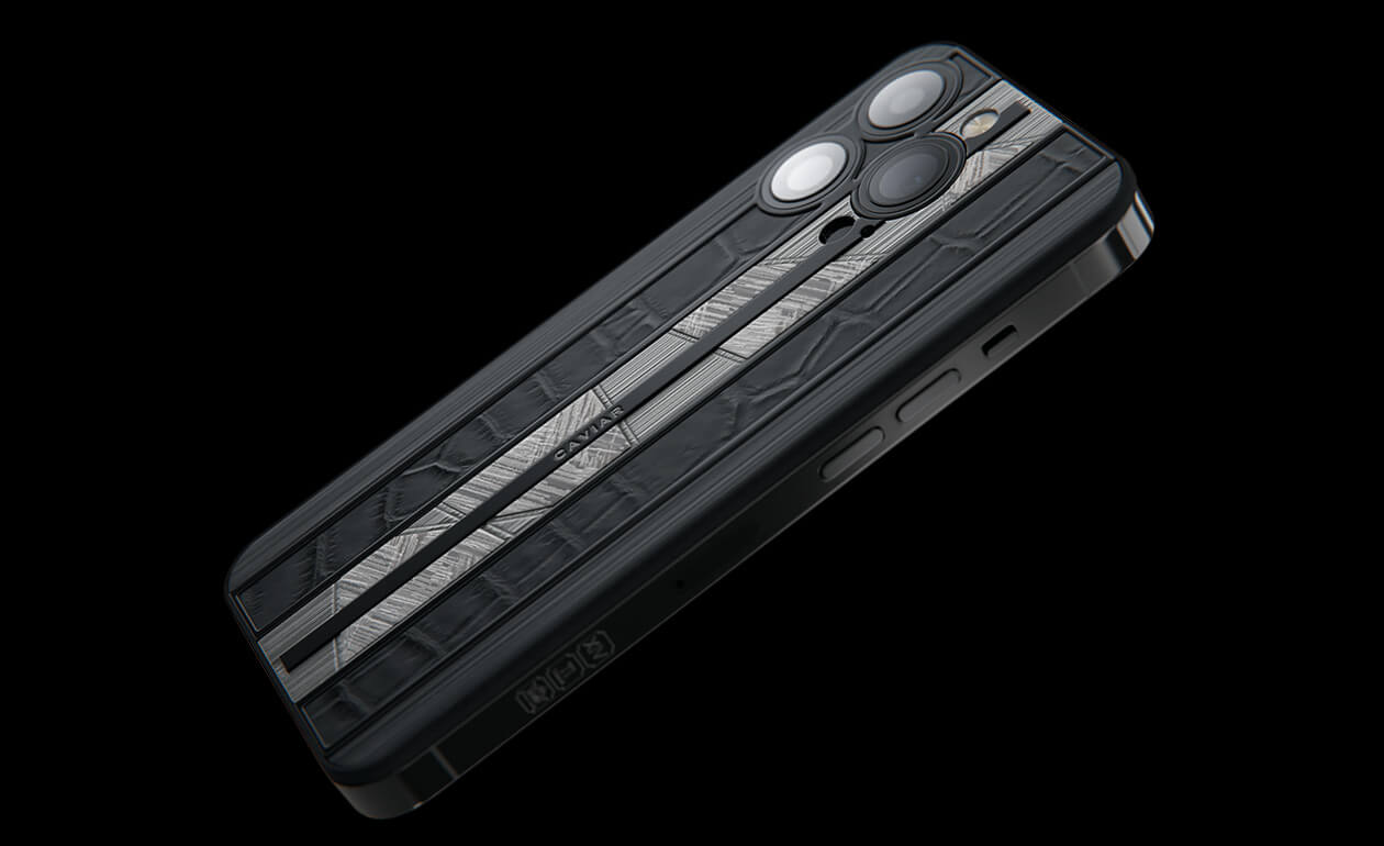 Apple iPhone - CAVIAR BLACK METEORITE