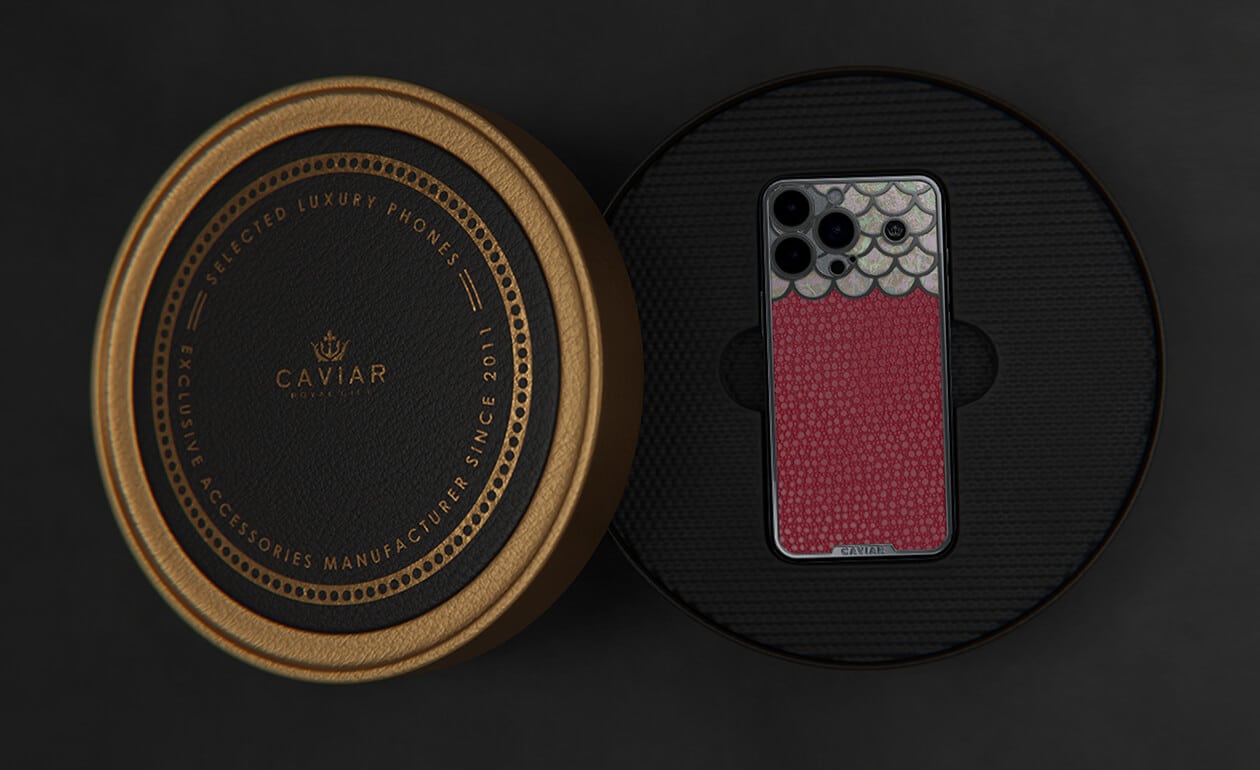 Apple iPhone - CAVAIR Champagne Rose