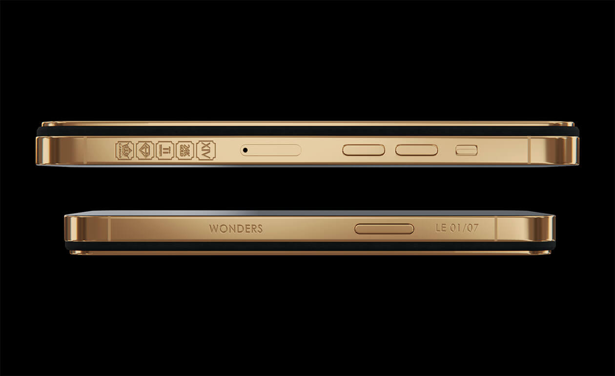 Apple iPhone - CAVIAR Falcon Gold