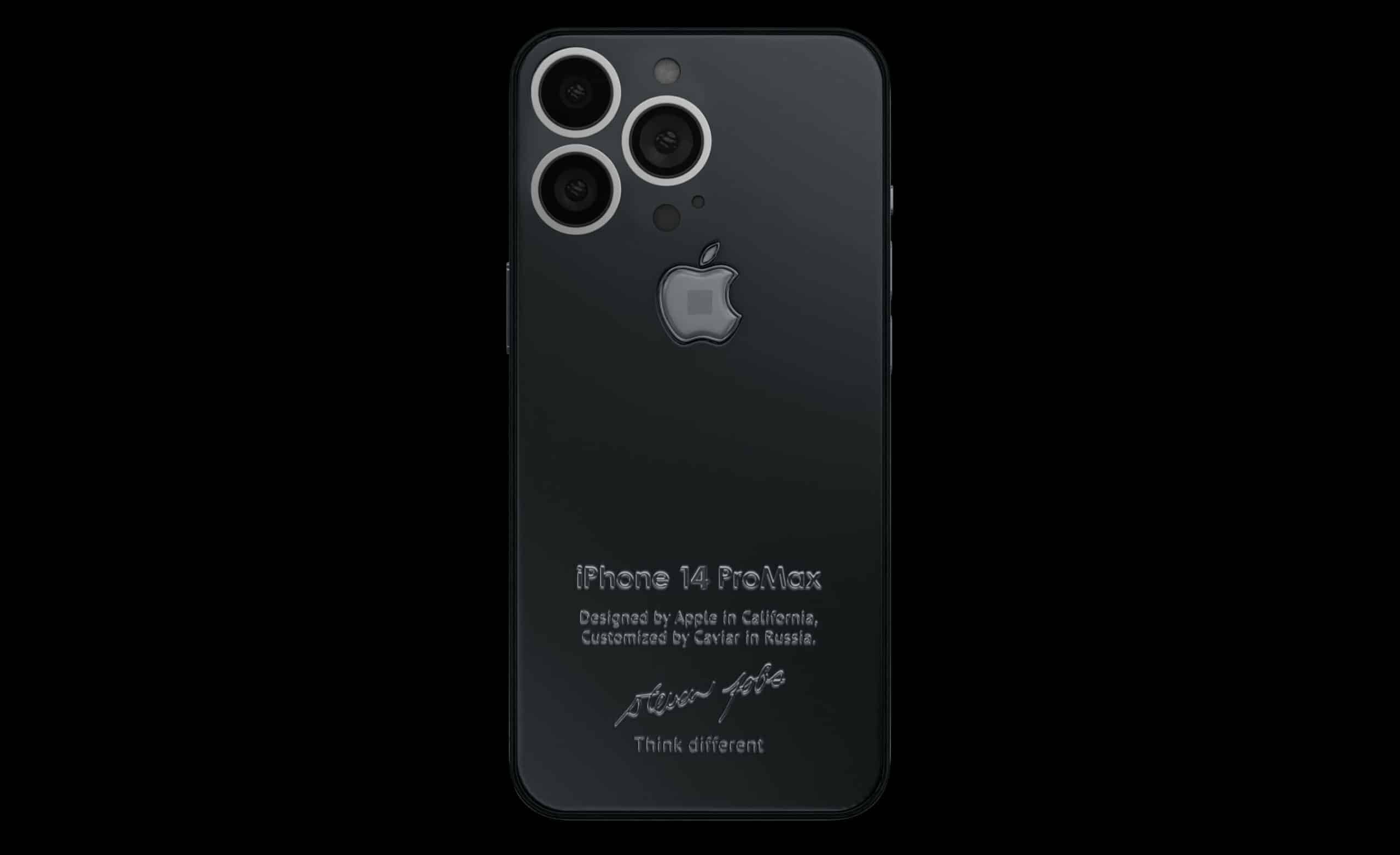 Apple iPhone - CAVIAR Jobs 4 Black