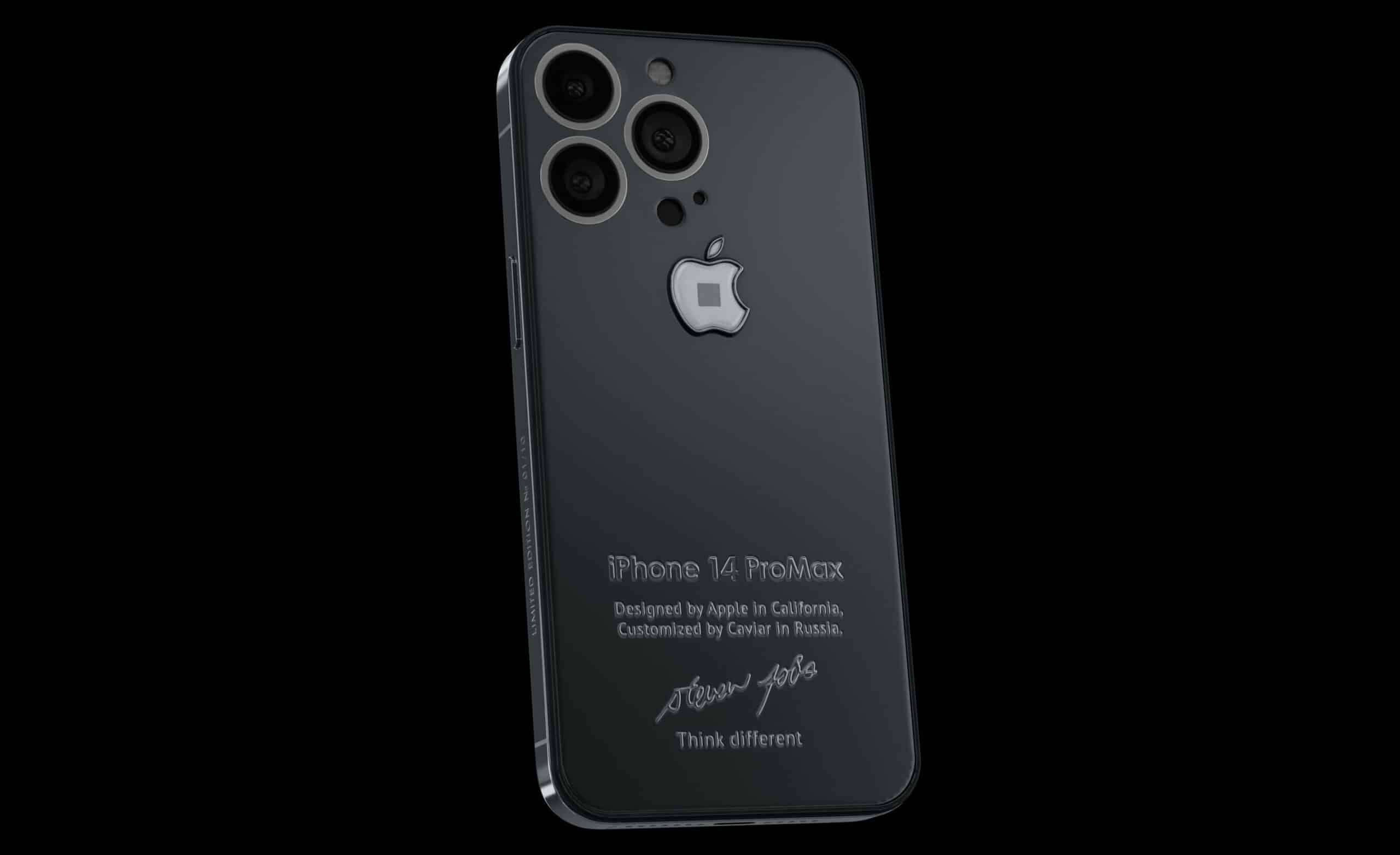 Apple iPhone - CAVIAR Jobs 4 Black