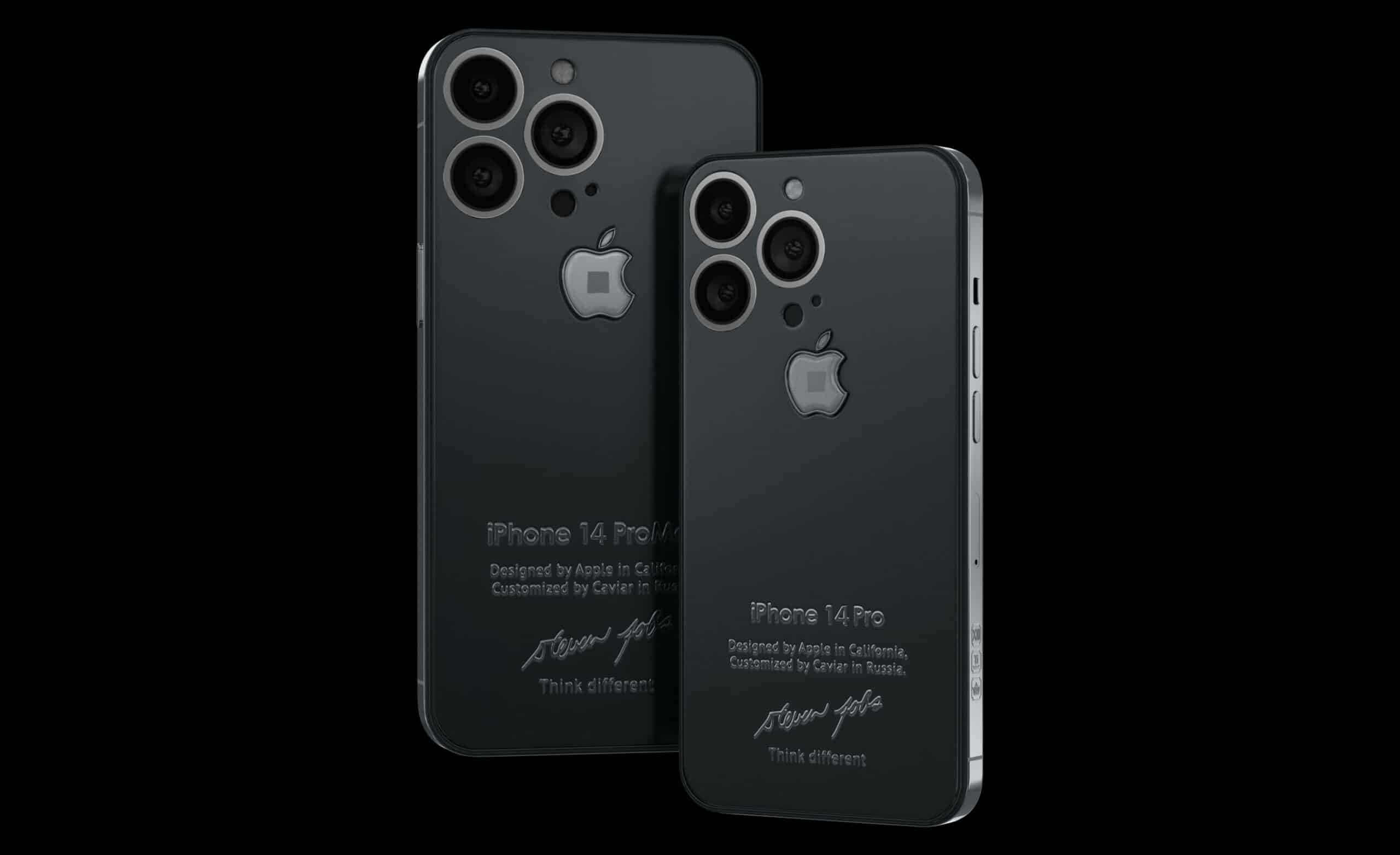 Apple iPhone - CAVIAR Jobs 4 Black