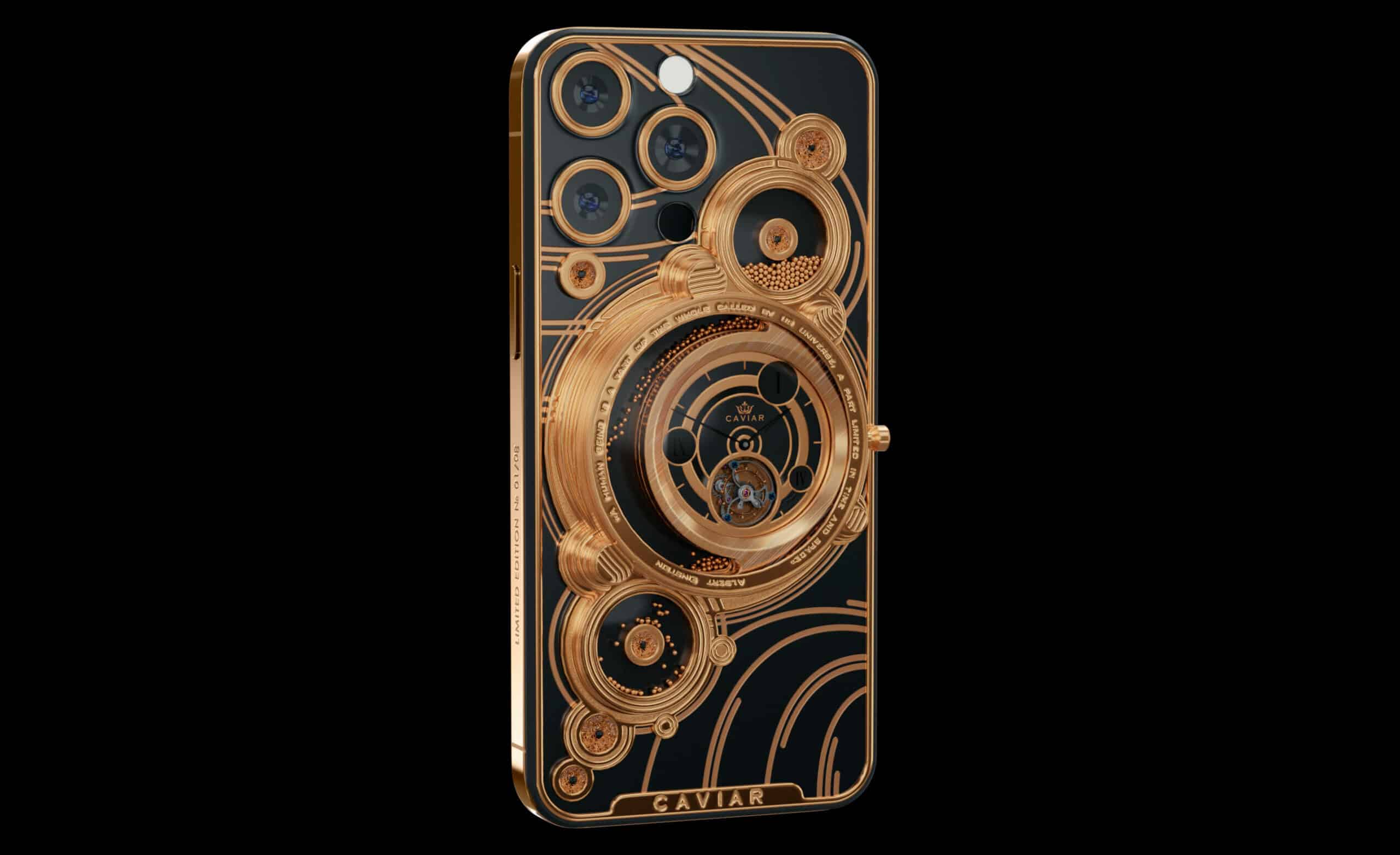 Apple iPhone - CAVIAR Parade of The Planets Golden