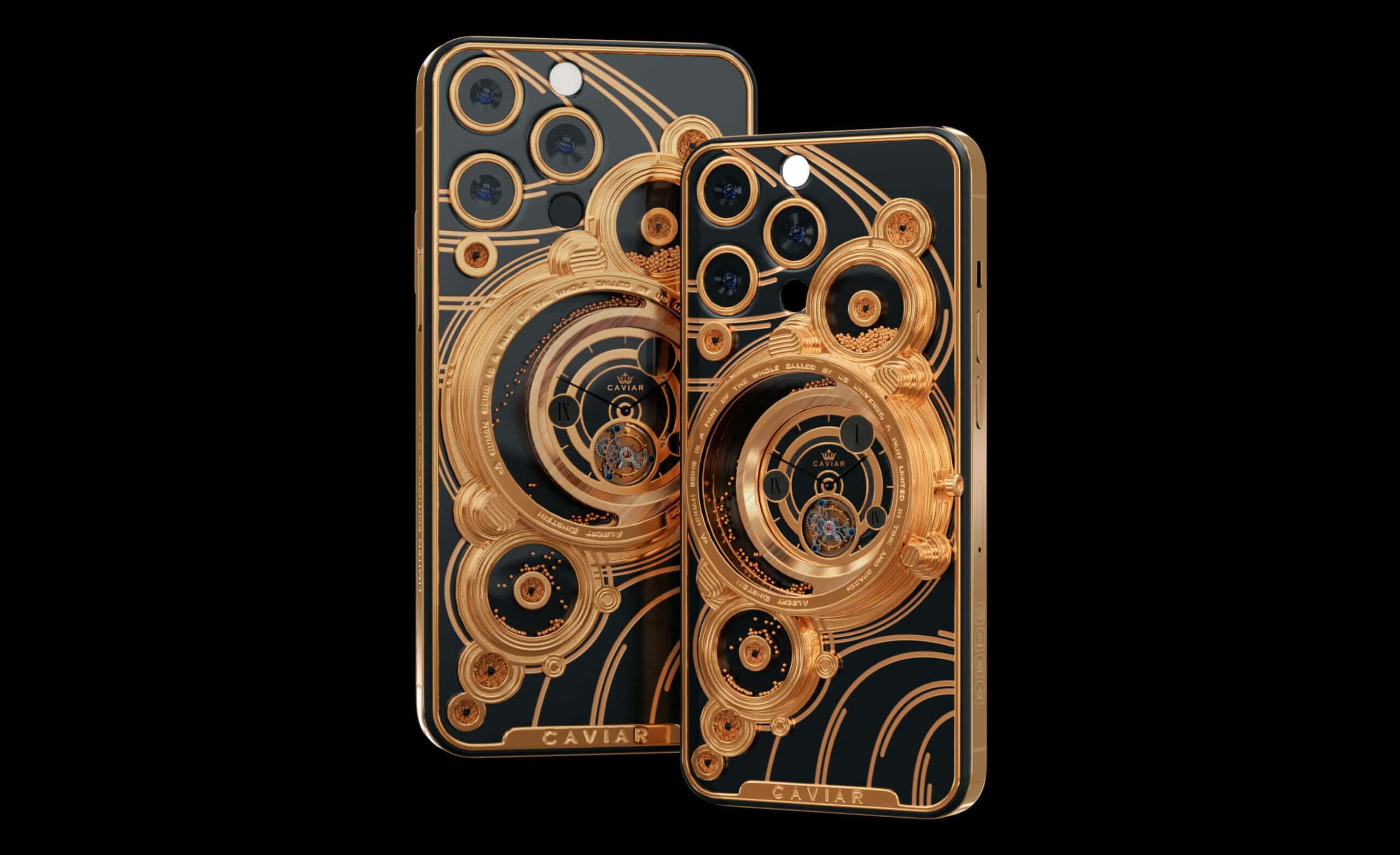 Apple iPhone - CAVIAR Parade of The Planets Golden