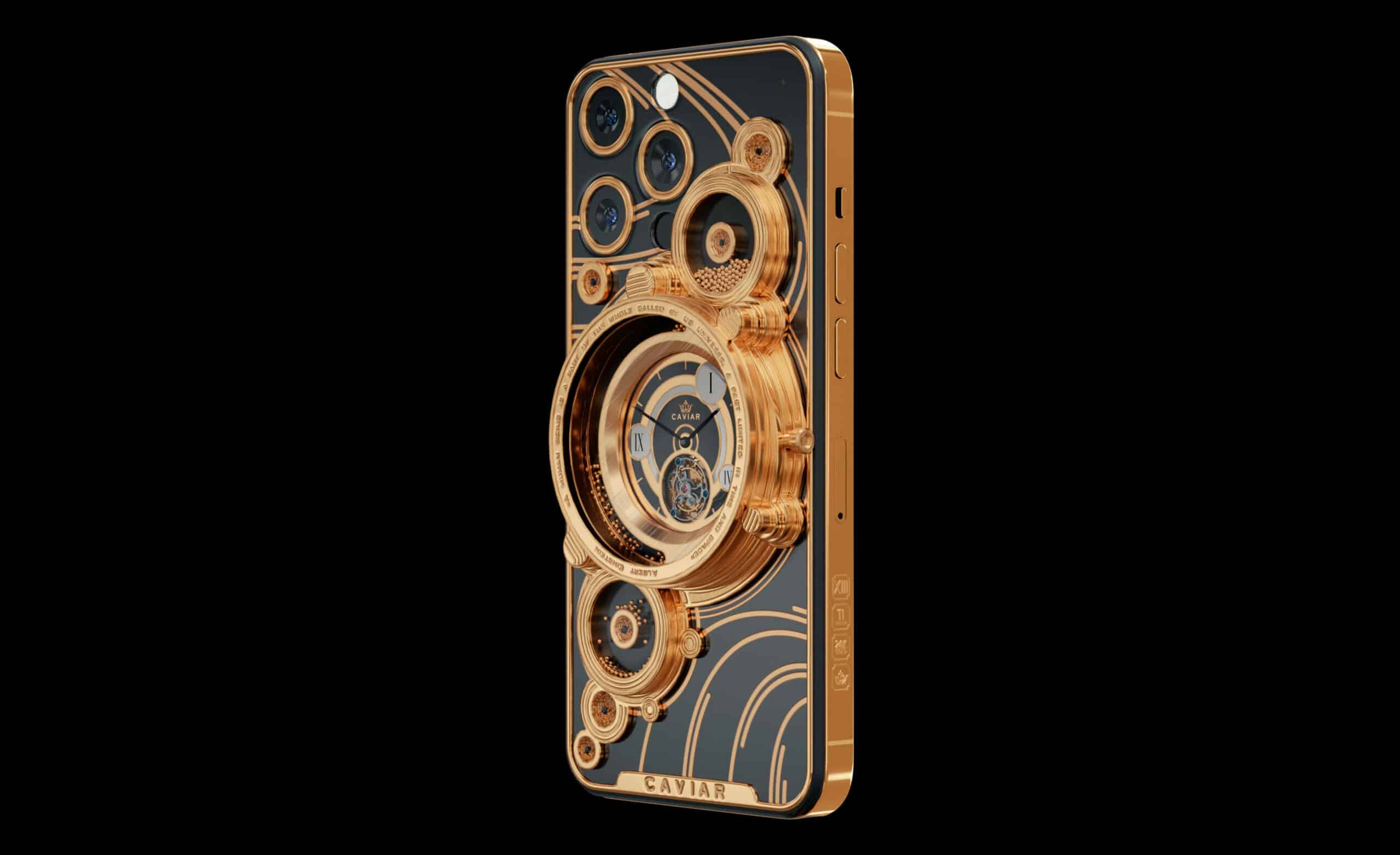 Apple iPhone - CAVIAR Parade of The Planets Golden