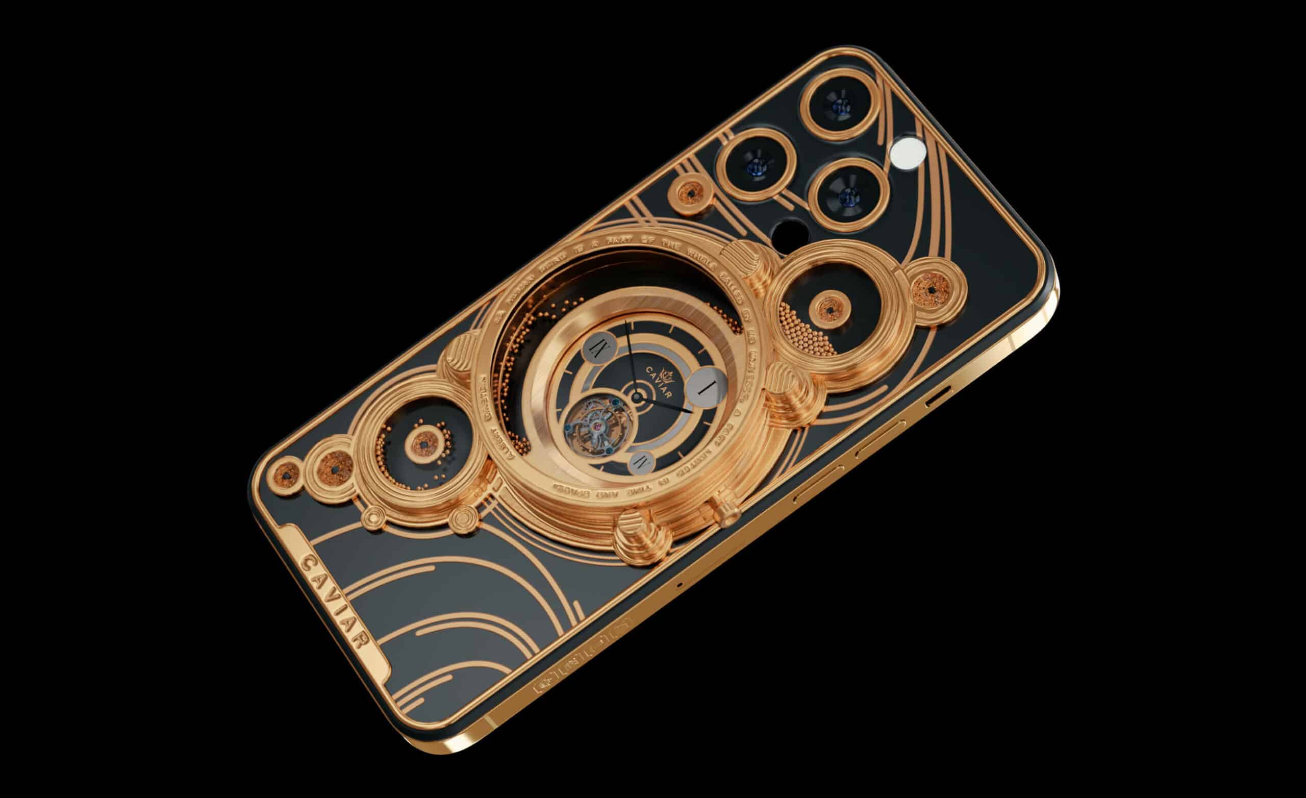 Apple iPhone - CAVIAR Parade of The Planets Golden