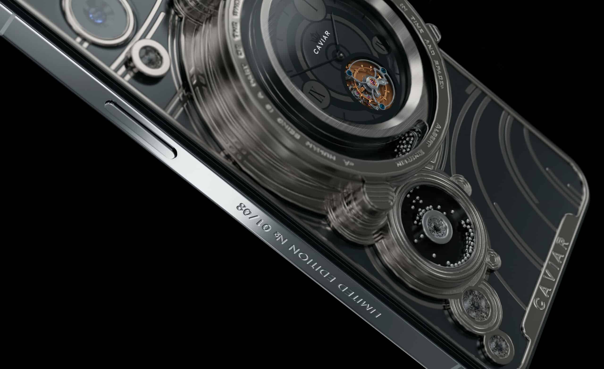 Apple iPhone - CAVIAR Parade of The Planets Titanium