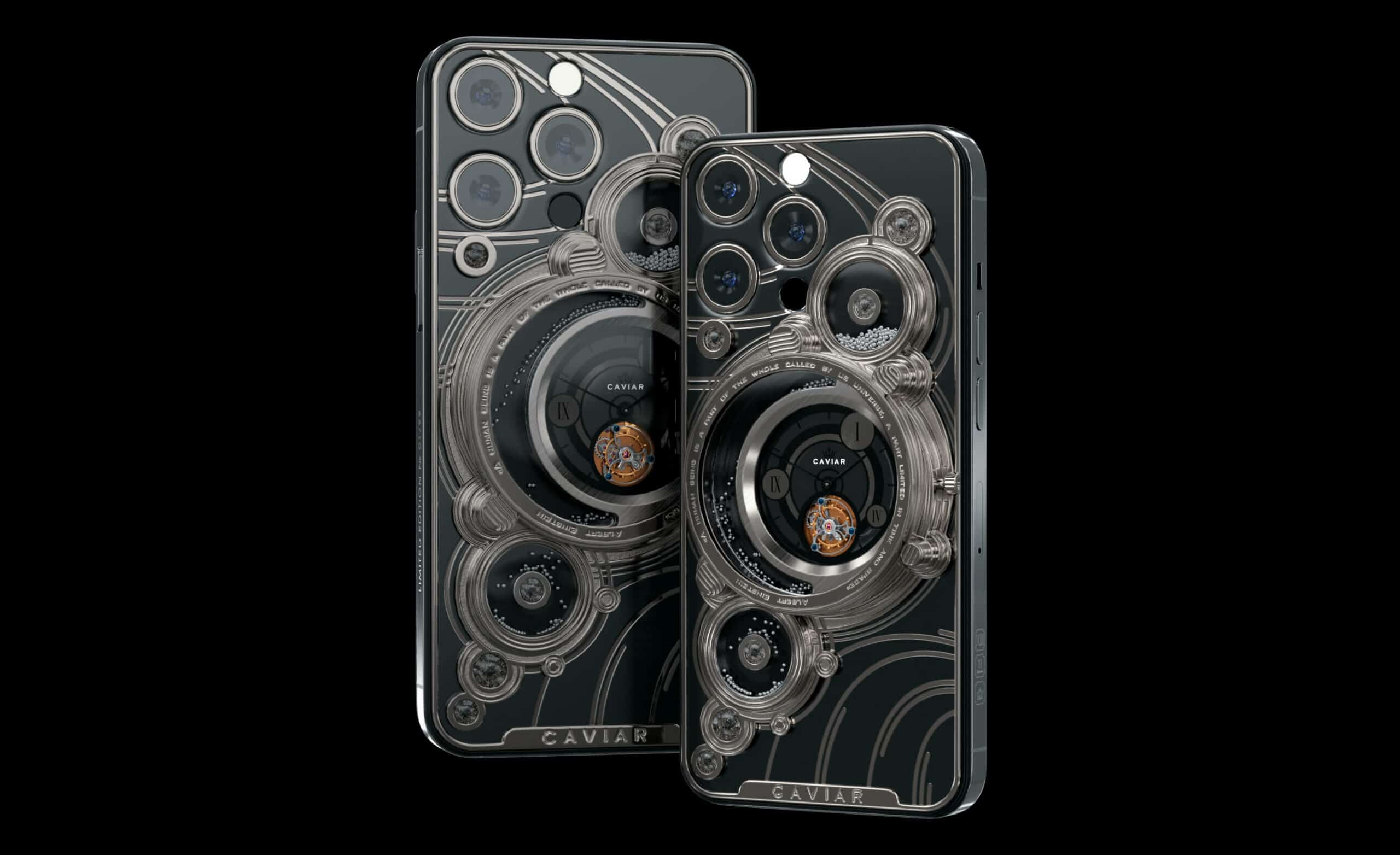 Apple iPhone - CAVIAR Parade of The Planets Titanium