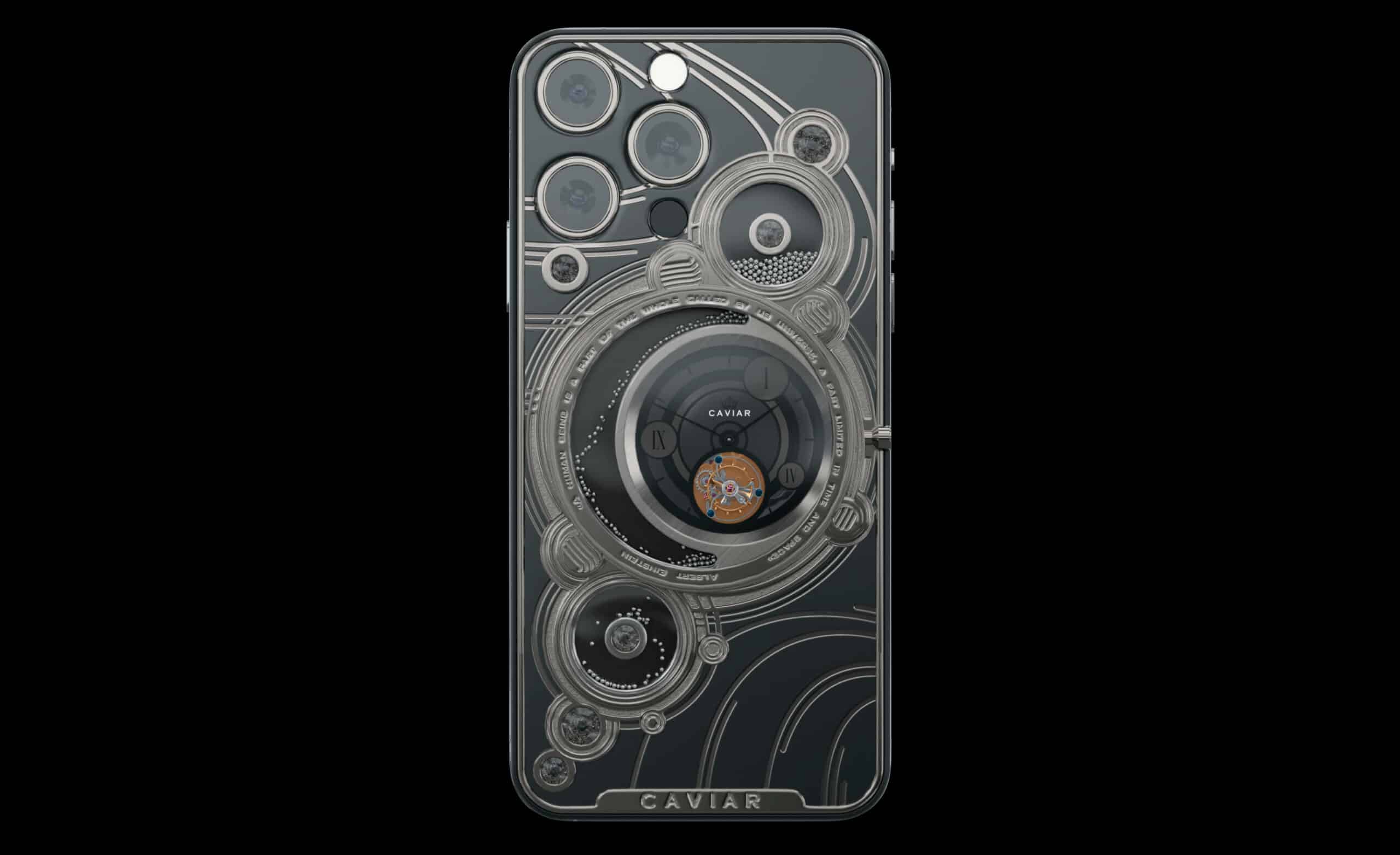 Apple iPhone - CAVIAR Parade of The Planets Titanium