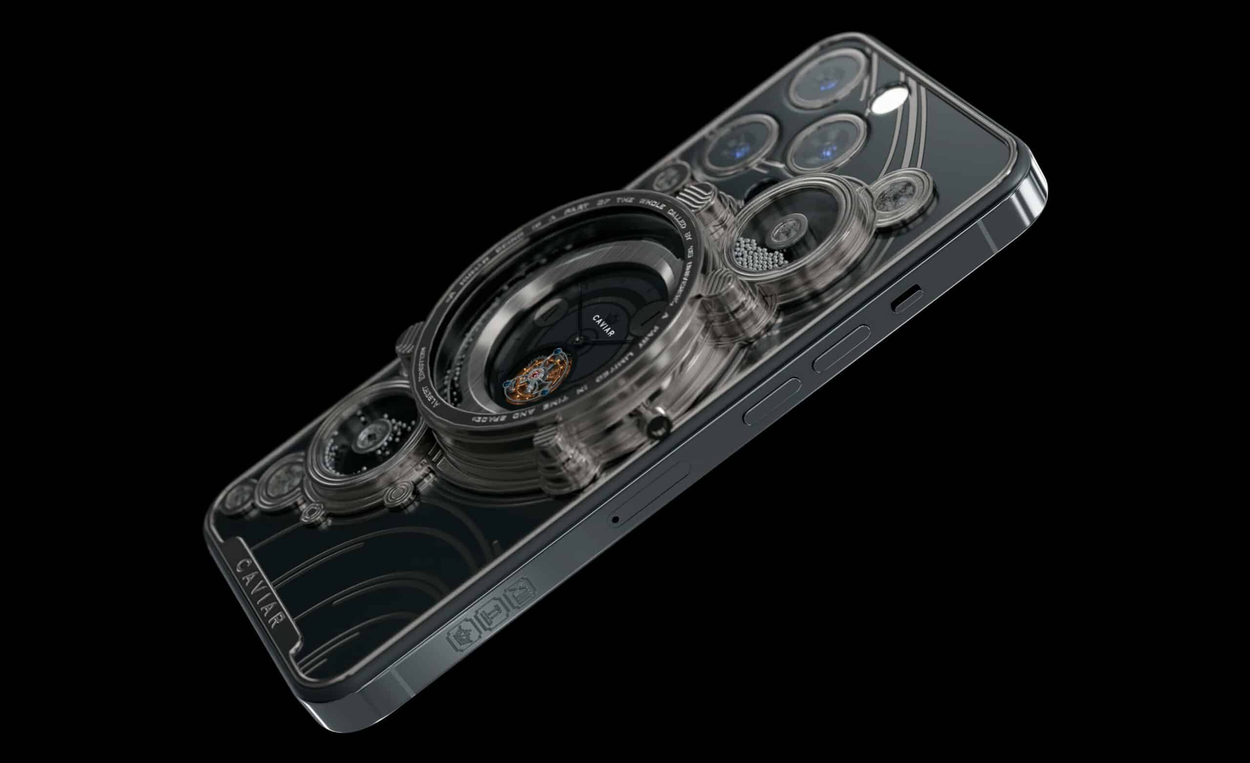 Apple iPhone - CAVIAR Parade of The Planets Titanium