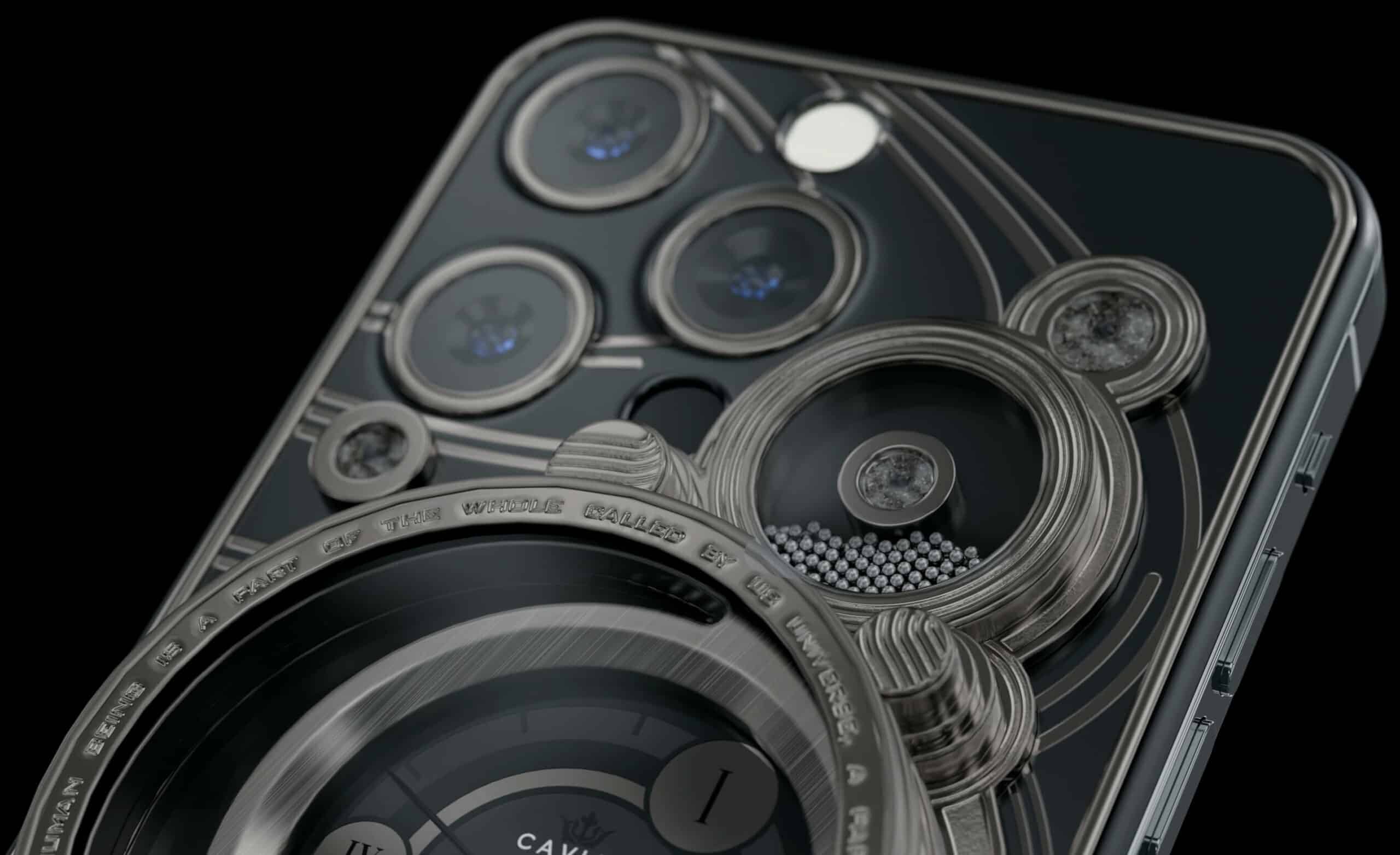 Apple iPhone - CAVIAR Parade of The Planets Titanium