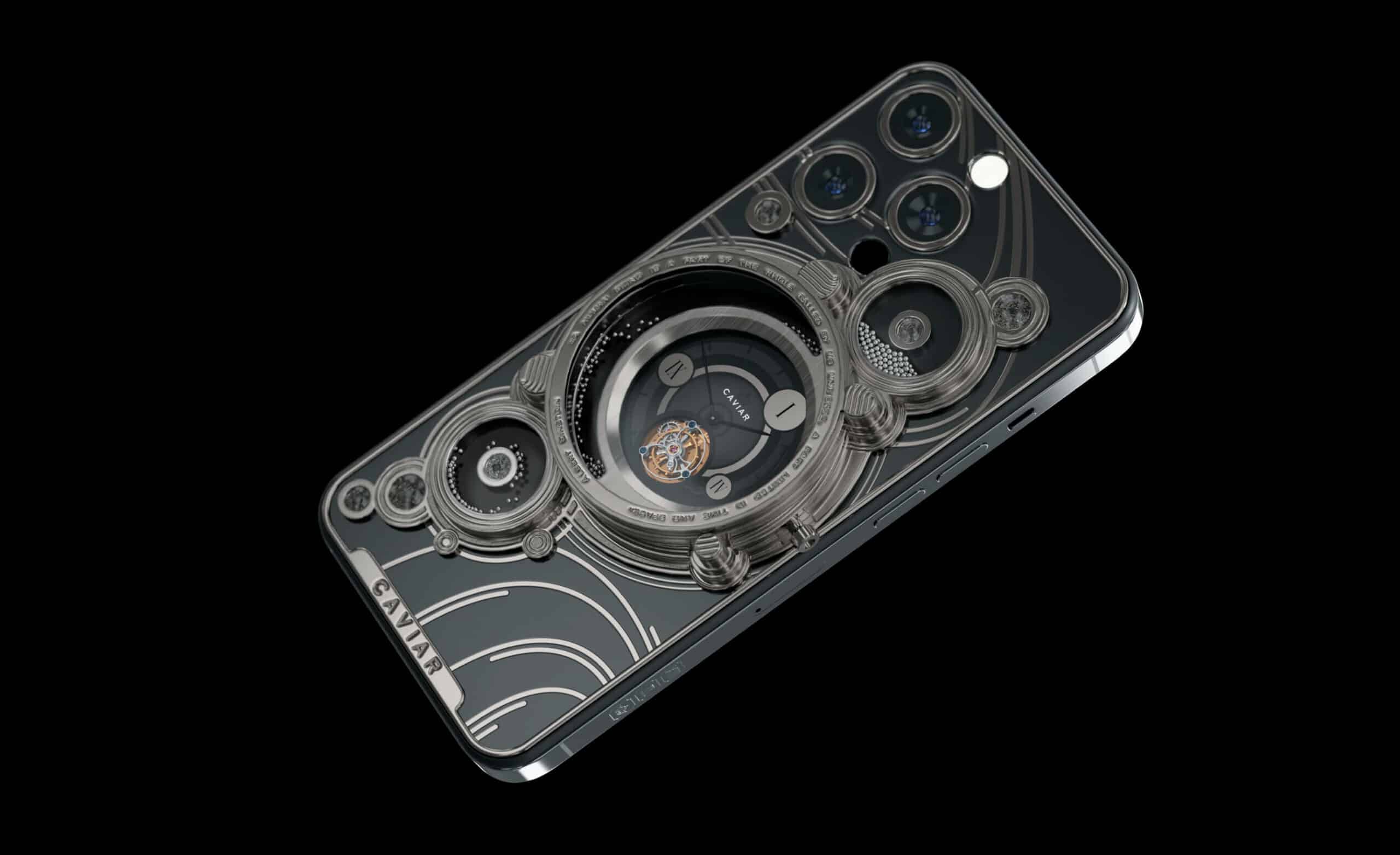 Apple iPhone - CAVIAR Parade of The Planets Titanium