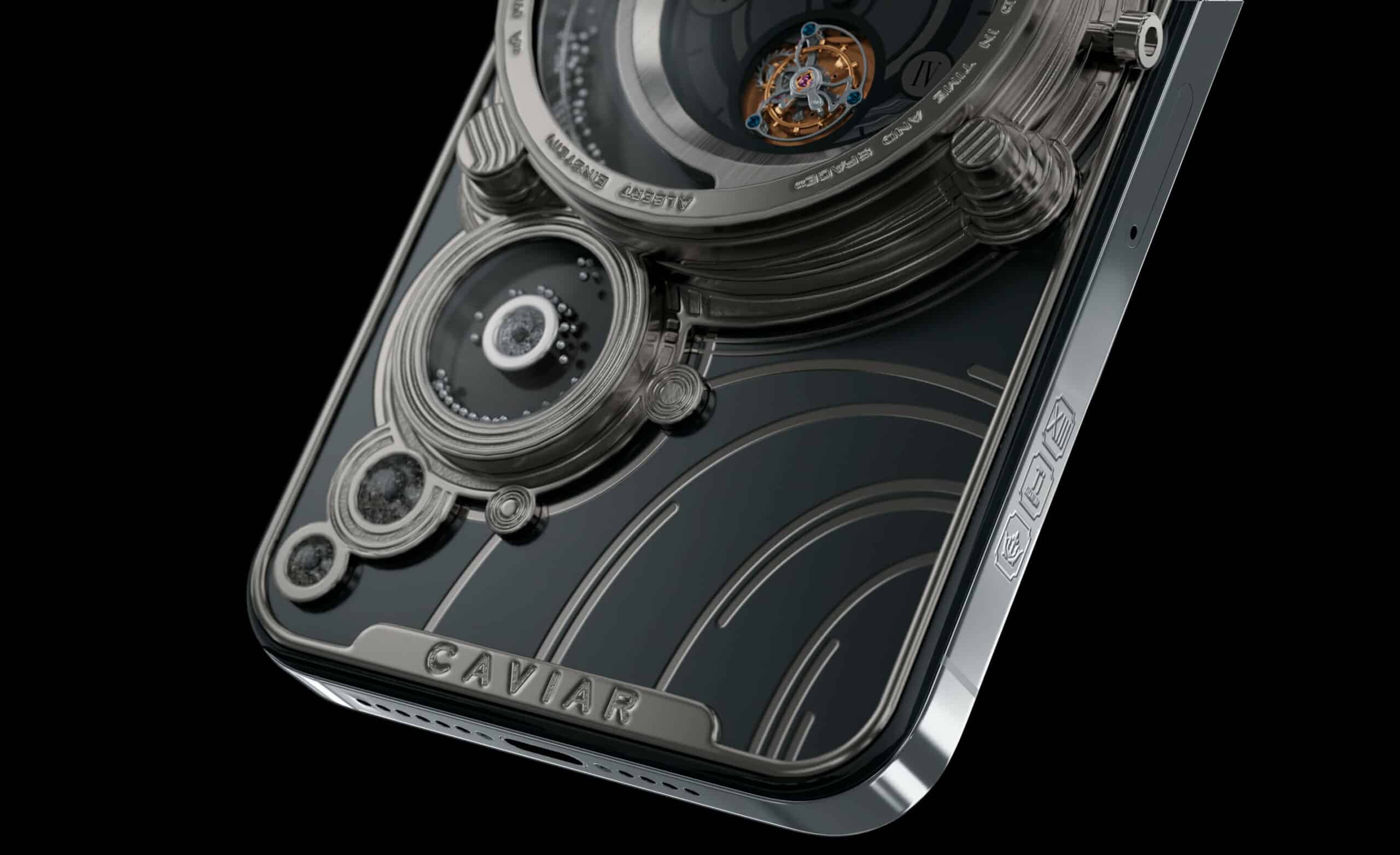 Apple iPhone - CAVIAR Parade of The Planets Titanium