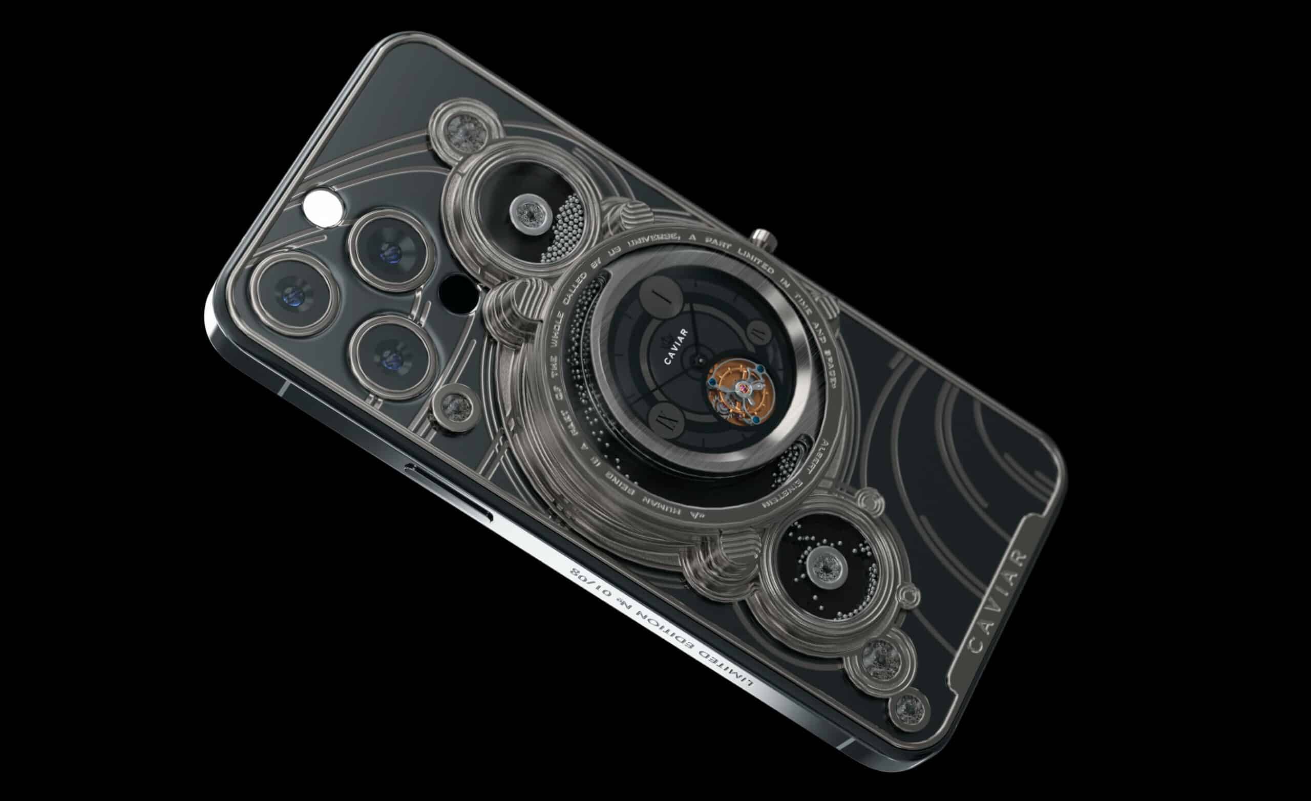 Apple iPhone - CAVIAR Parade of The Planets Titanium