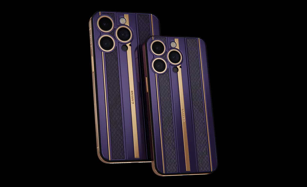 Apple iPhone - CAVIAR Purple Gold