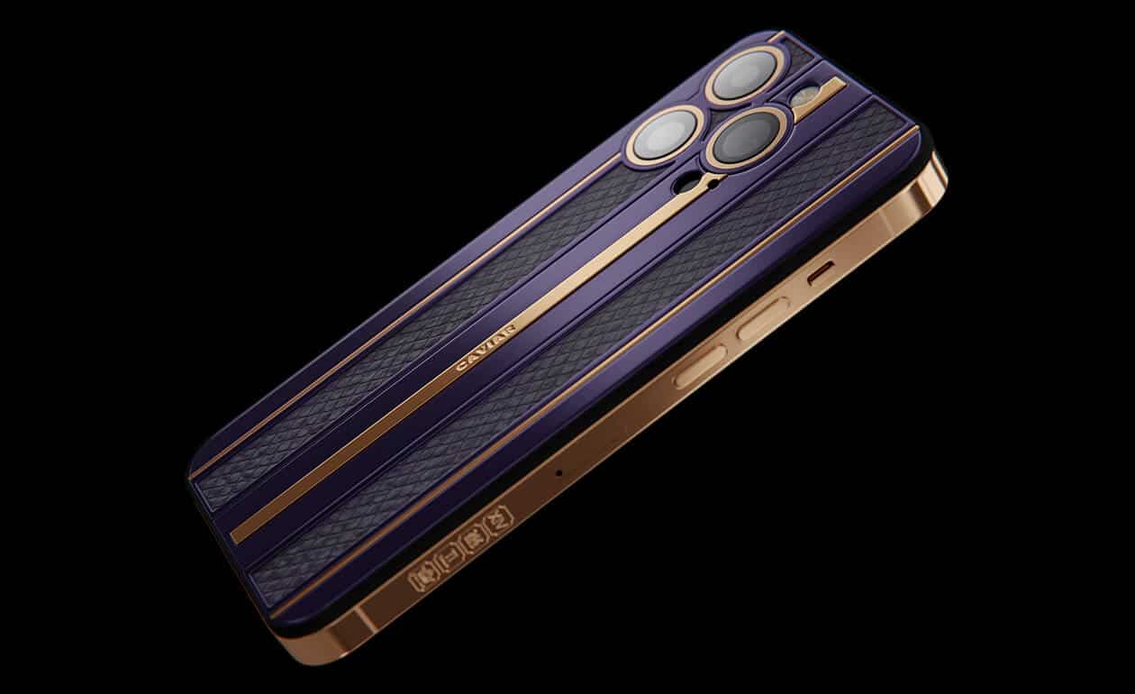 Apple iPhone - CAVIAR Purple Gold