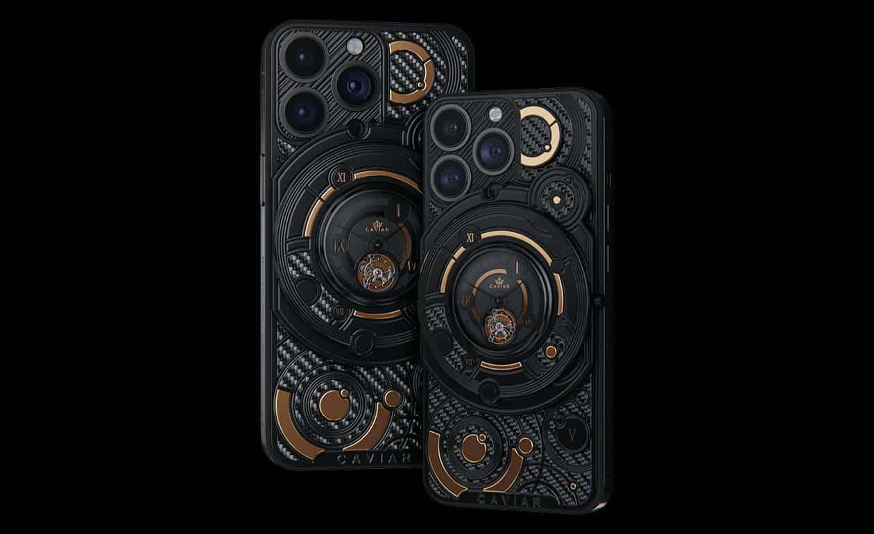 Apple iPhone - CAVIAR Tourbillon Carbon Gold