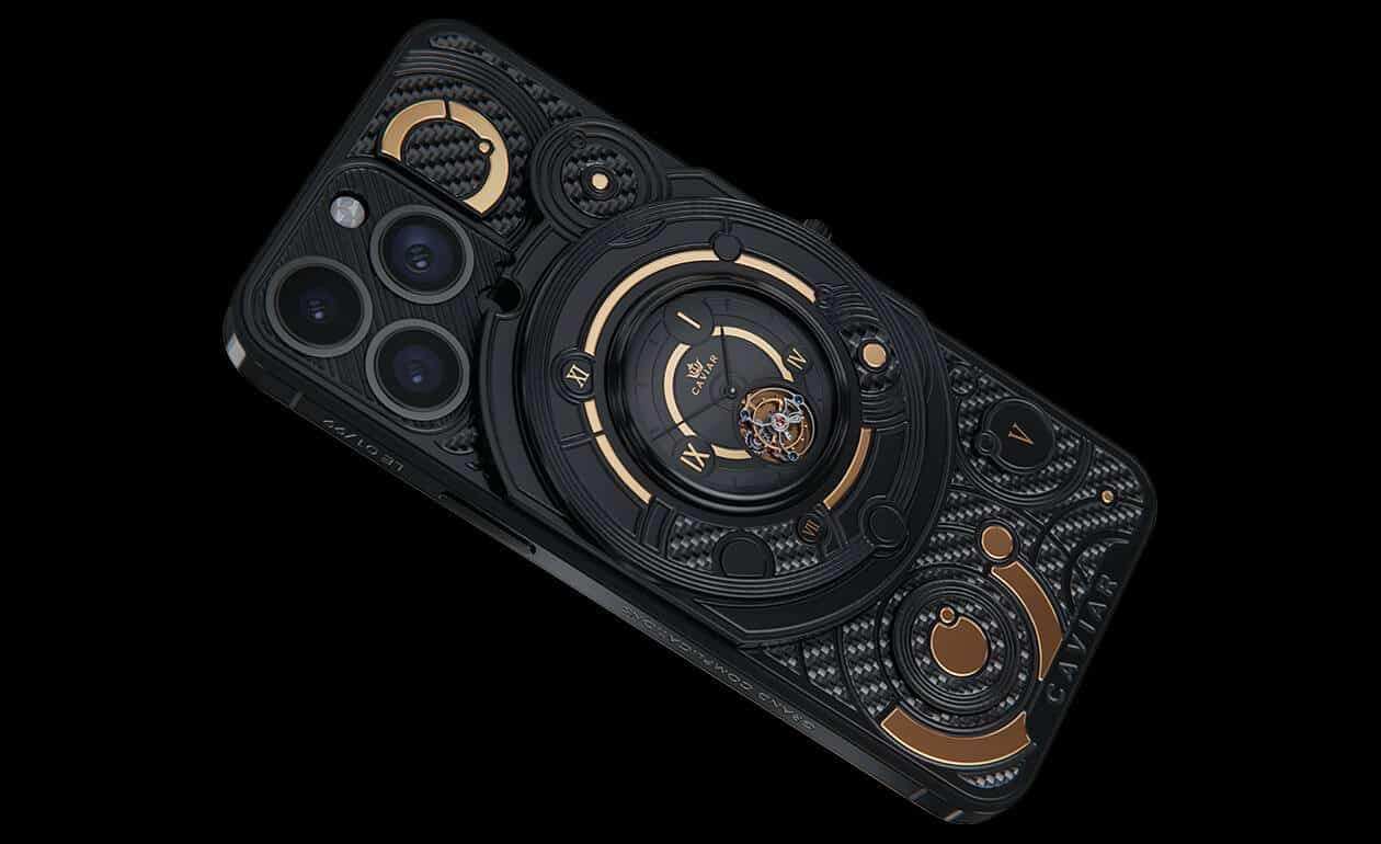 Apple iPhone - CAVIAR Tourbillon Carbon Gold