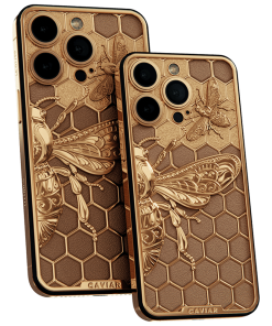 Apple iPhone - CAVIAR Feelings Honey Bee Gold 18k