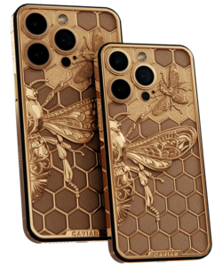 Apple iPhone - CAVIAR Feelings Honey Bee Gold 18k