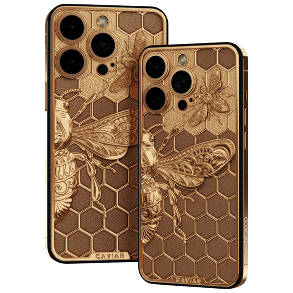 Apple iPhone - CAVIAR Feelings Honey Bee Gold 18k