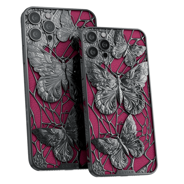 Apple iPhone - CAVIAR Feelings Purple Butterfly