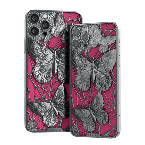 Apple iPhone - CAVIAR Feelings Purple Butterfly