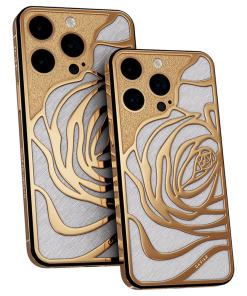 Apple iPhone - CAVIAR Garden of Eden Golden Rose