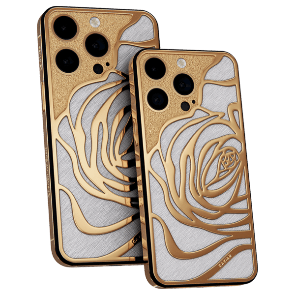 Apple iPhone - CAVIAR Garden of Eden Golden Rose