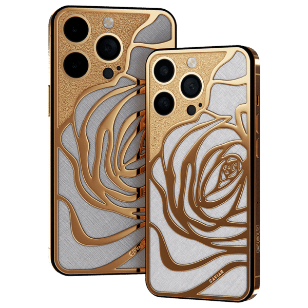 Apple iPhone - CAVIAR Garden of Eden Golden Rose