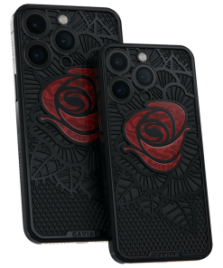 Apple iPhone - CAVIAR Garden of Eden Red Rose