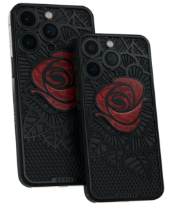 Apple iPhone - CAVIAR Garden of Eden Red Rose