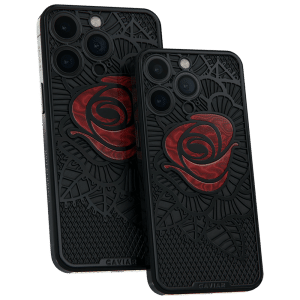 Apple iPhone - CAVIAR Garden of Eden Red Rose