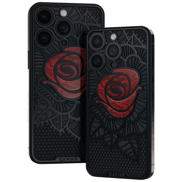 Apple iPhone - CAVIAR Garden of Eden Red Rose