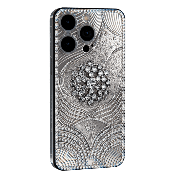 Apple iPhone - CAVIAR Gold Collection Diamond Snowflake