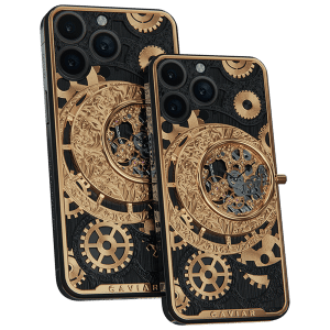 Apple iPhone - CAVIAR Grand Complications Skeleton Gold Black