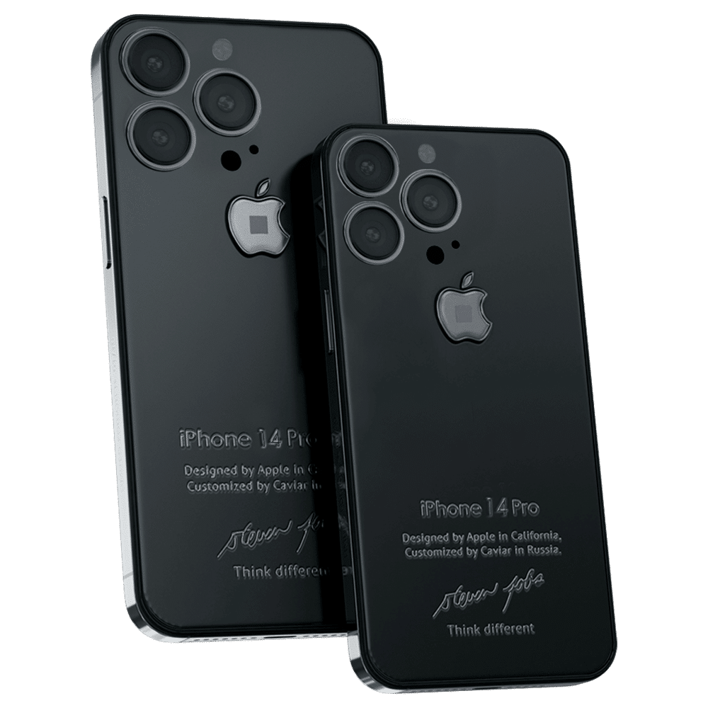 Apple iPhone - CAVIAR Jobs Jobs 4 Black