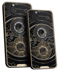 Apple iPhone - CAVIAR Parade of the Planets Moon and Sun